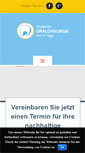 Mobile Screenshot of info-zahnimplantate.de